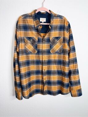 Tecovas Flannel Shirt Men's XL Plaid Button Down Pockets Western H